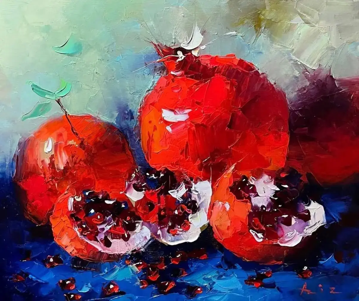 Oil Art — A Master’s Unique Technique