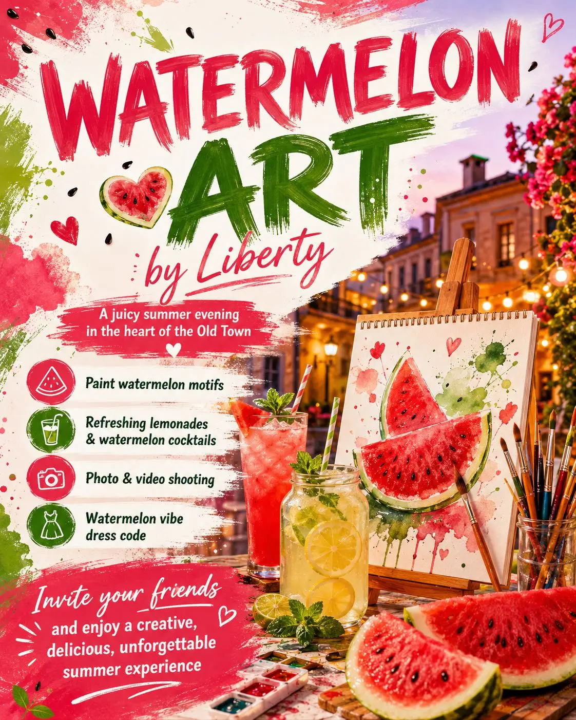 Watermelon ART by Liberty